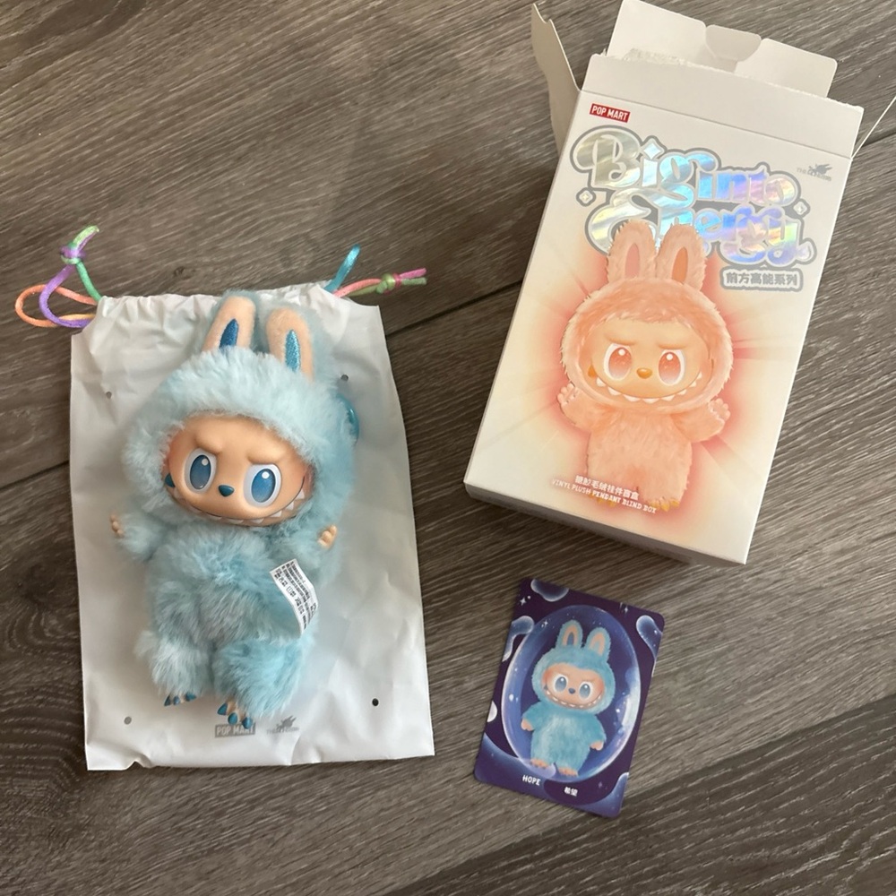 Adorable Blue Bunny Doll with Accessories